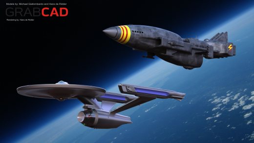 宇宙飞船, 空间缩略图